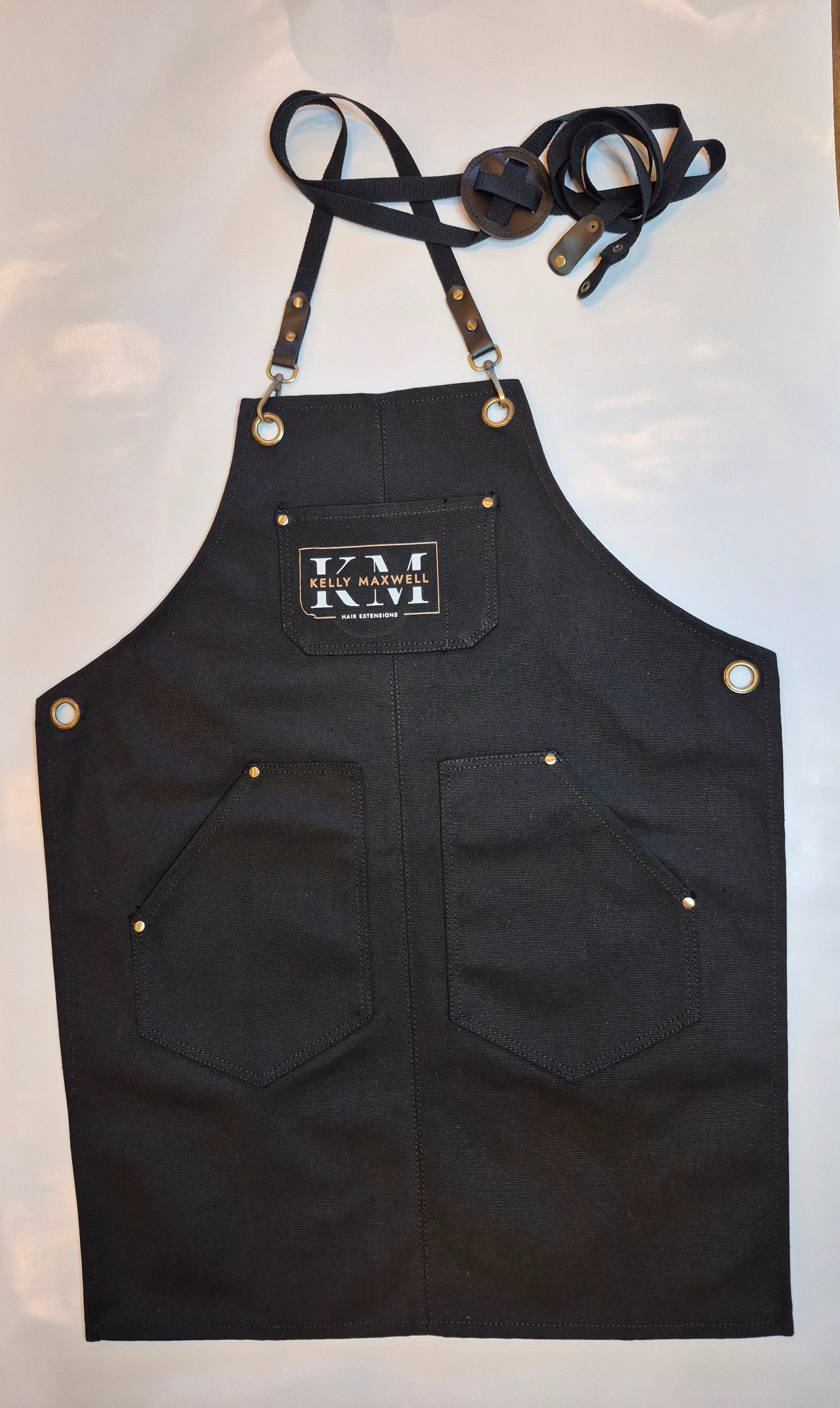 Kelly Maxwell Apron – stylist apron by Kelly Maxwell Hair Extensions (view 2)