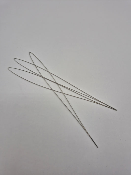 Rounded Wire Loops – beads and loops for hair extension installation by Kelly Maxwell Hair Extensions