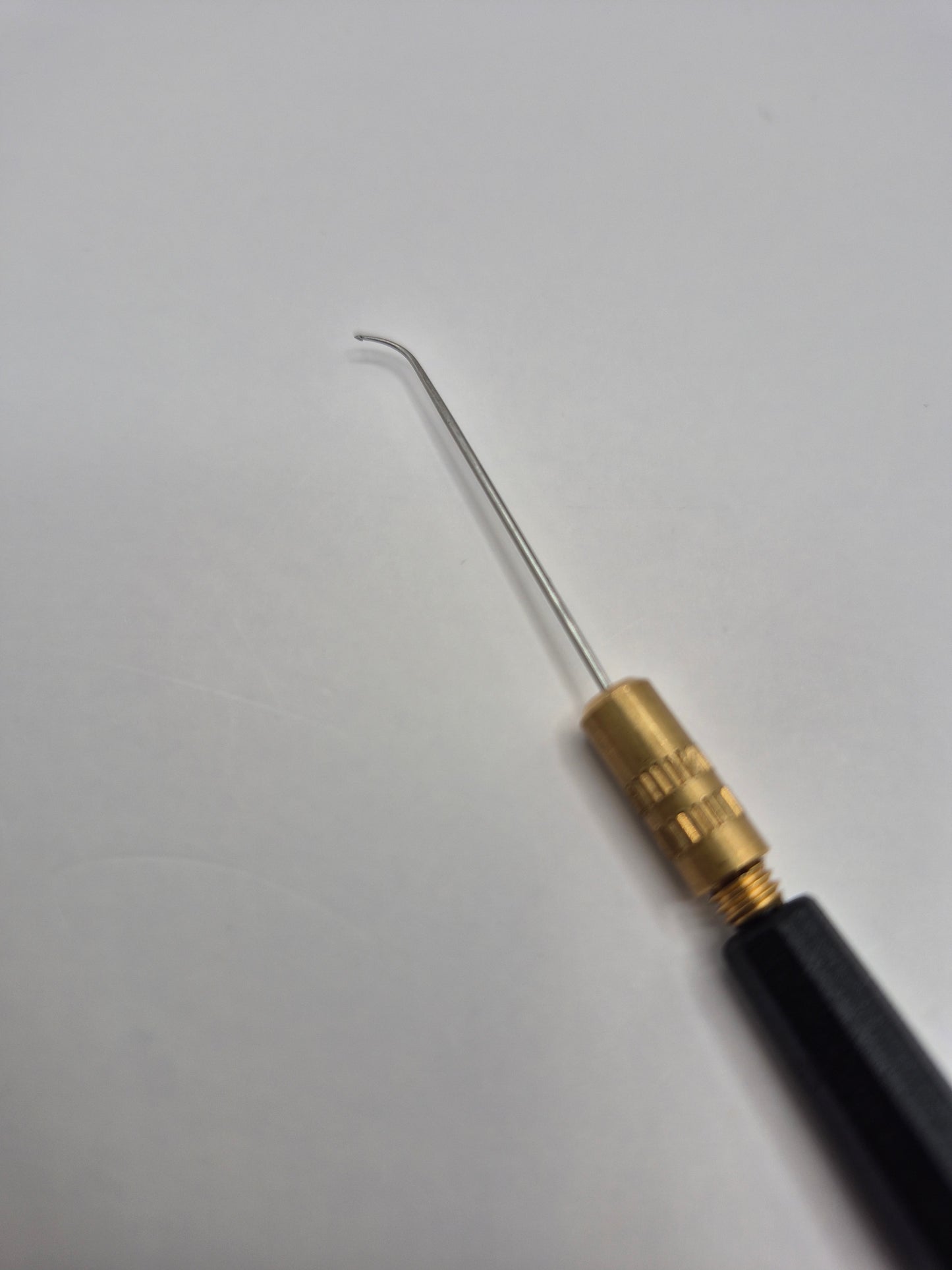 Ventilating hook – professional hair extension tool by Kelly Maxwell Hair Extensions