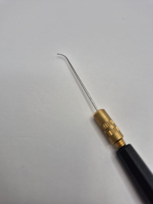 Ventilating hook – professional hair extension tool by Kelly Maxwell Hair Extensions