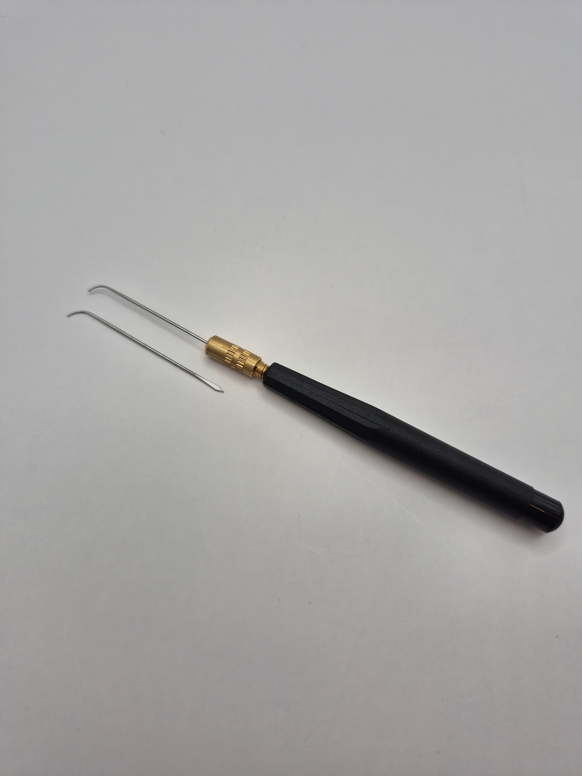 Ventilating hook – professional hair extension tool by Kelly Maxwell Hair Extensions (view 2)
