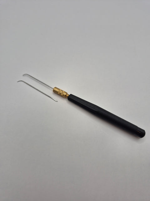 Ventilating hook – professional hair extension tool by Kelly Maxwell Hair Extensions (view 2)