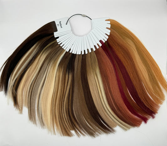 Color Ring – shade swatch by Kelly Maxwell Hair Extensions