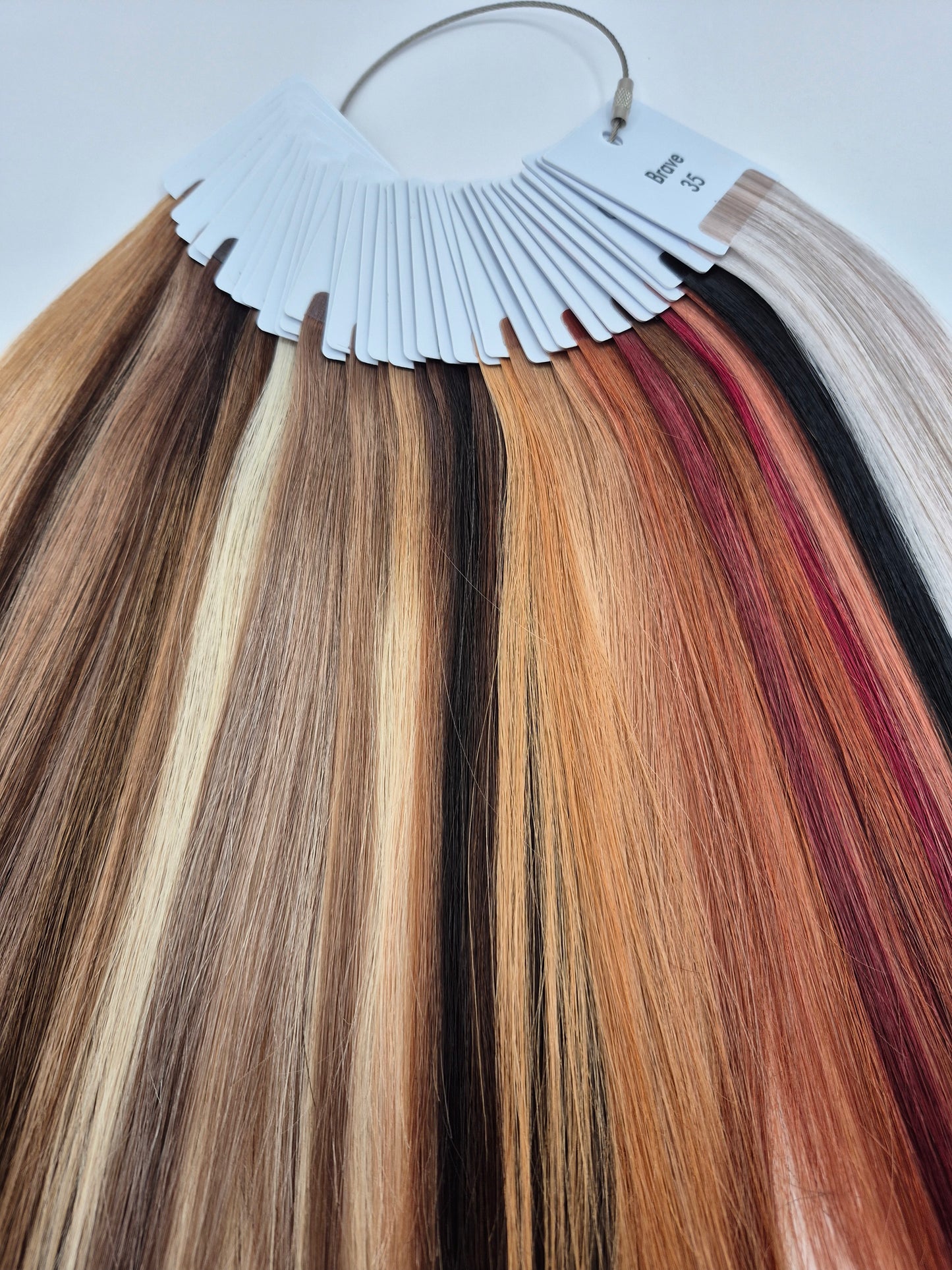 Color Ring – shade swatch by Kelly Maxwell Hair Extensions (view 3)