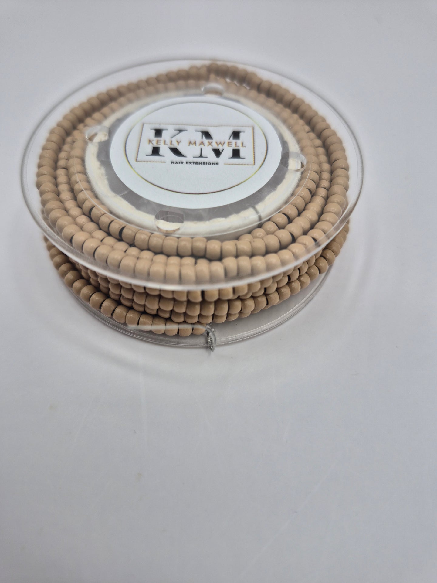 Pre Looped Nano Beads – beads and loops for hair extension installation by Kelly Maxwell Hair Extensions (view 6)