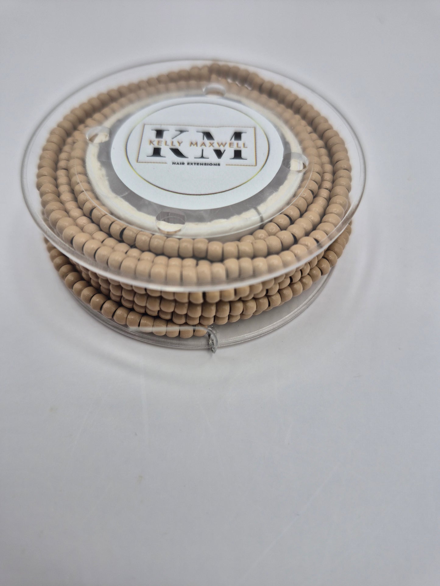 Pre Looped Nano Beads – beads and loops for hair extension installation by Kelly Maxwell Hair Extensions (view 6)