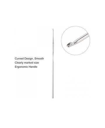 Crochet Hook 0.75 mm - pack of two