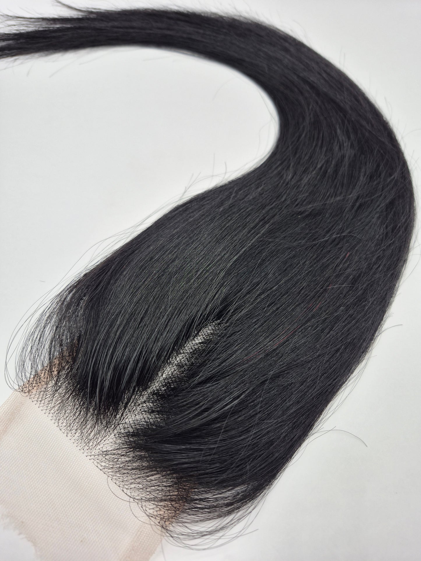 Unbreakable ( 33- Mesh closure) Jet Black – mesh closure for hair extensions by Kelly Maxwell Hair Extensions (view 2)