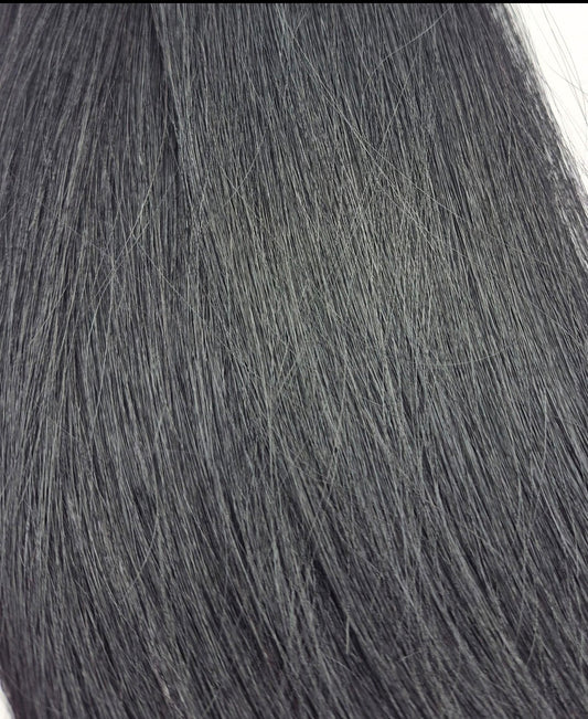 Unbreakable ( 33- Mesh closure) Jet Black – mesh closure for hair extensions by Kelly Maxwell Hair Extensions