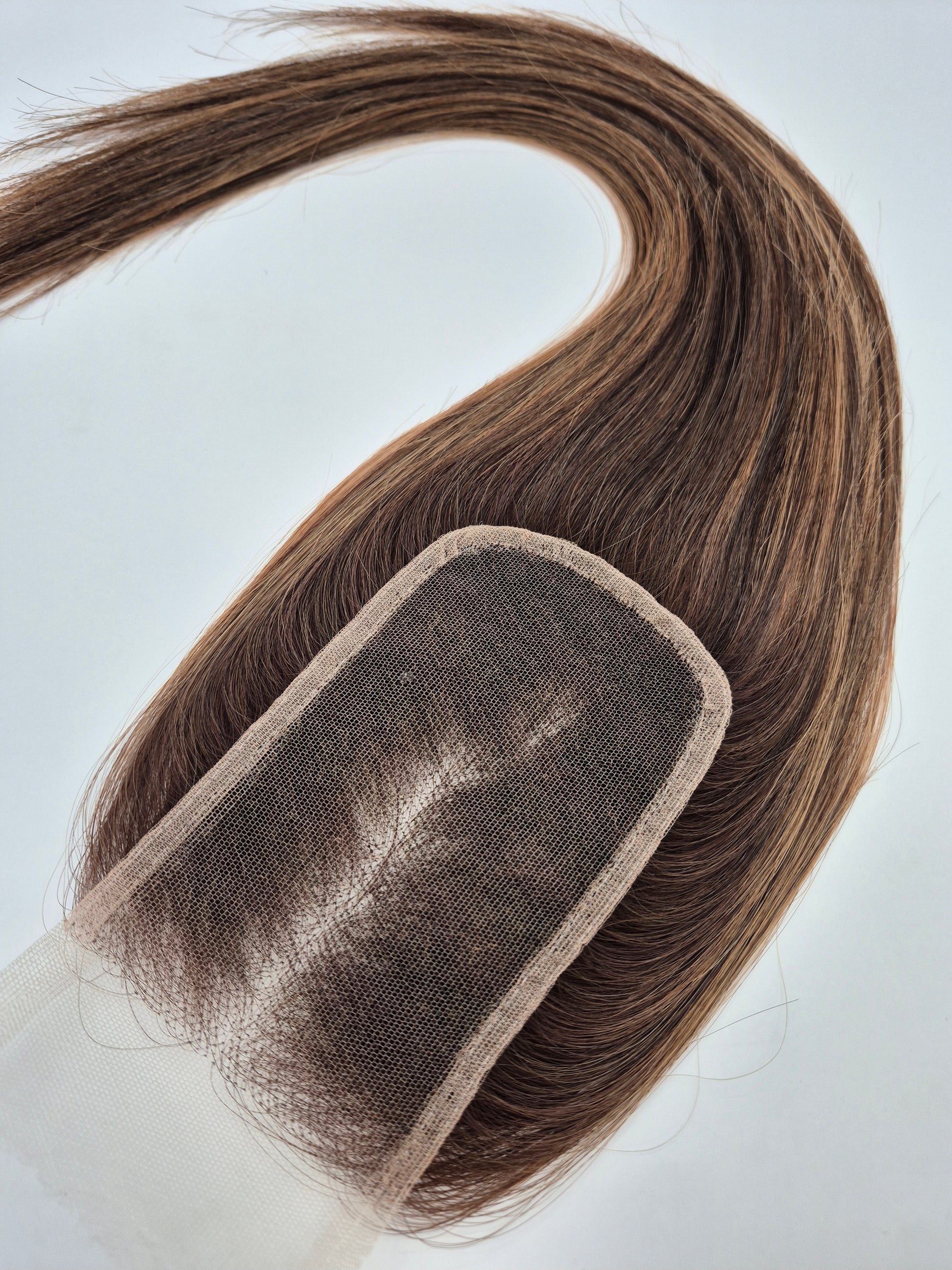 Healed (18 - Mesh Closure) – mesh closure for hair extensions by Kelly Maxwell Hair Extensions (view 3)